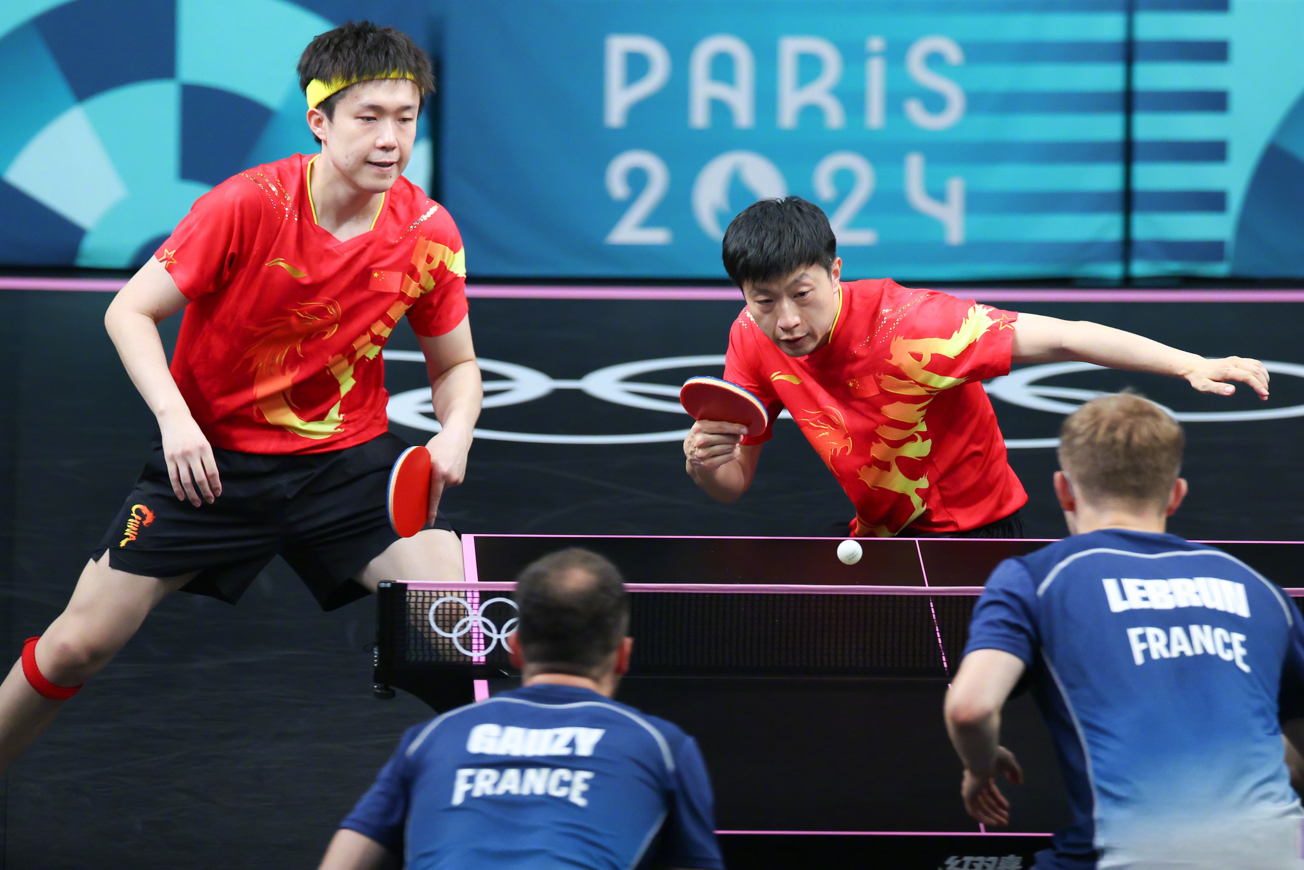 关于法国队鏖战德国队，梁靖崑关键制胜的信息