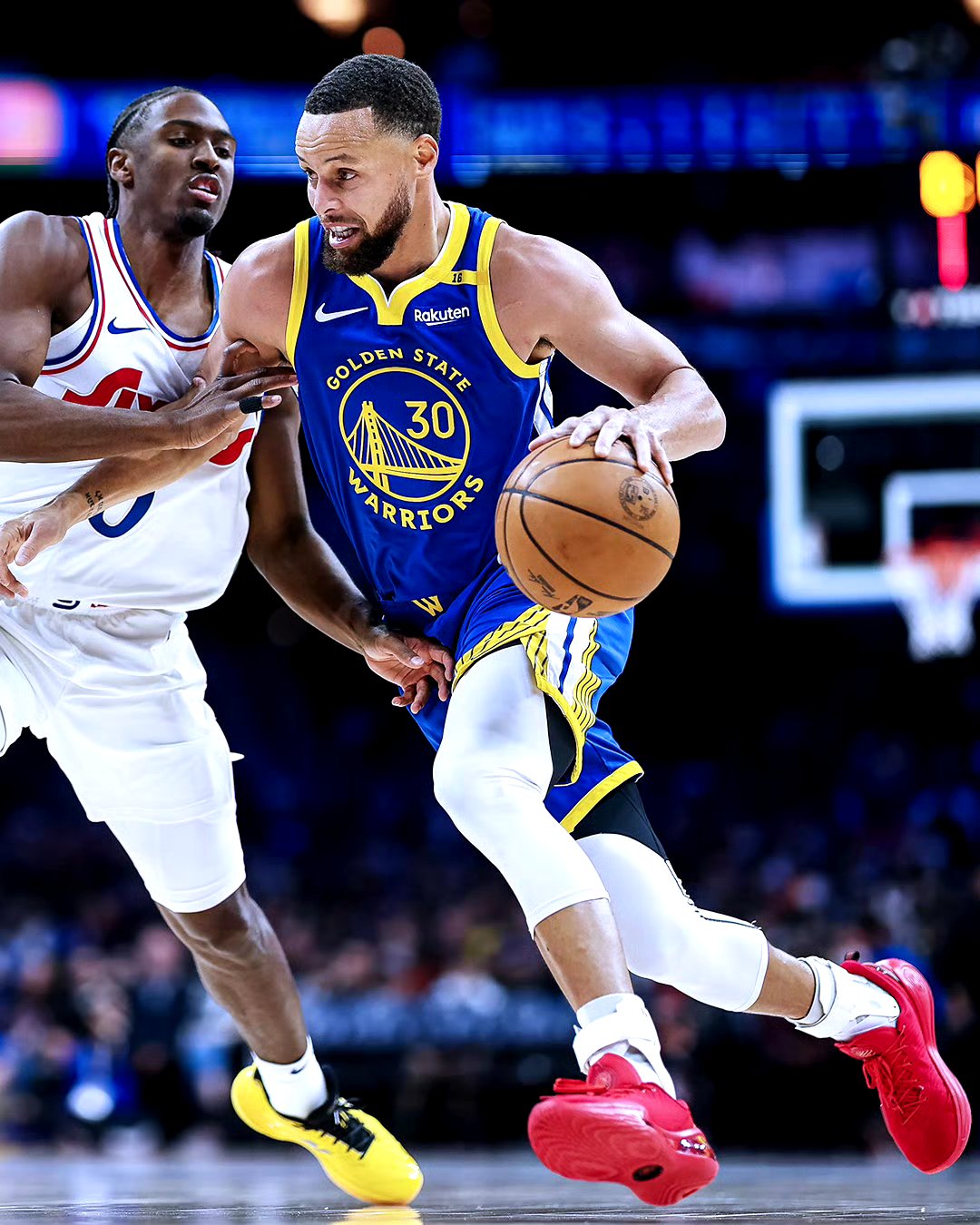 勇士鏖战76人，欧文扛起全队